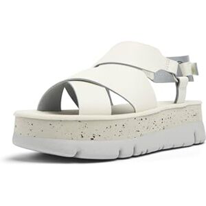 Camper , Oruga Up, Women Sandal, White Natural, 36, (EU) Camper , Oruga Up, Women Sandal, White Natural, 36, (EU)