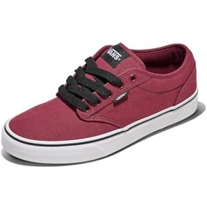 Vans Herren Atwood Sneaker, Canvas Oxblood White, 47 EU Vans Herren Atwood Sneaker, Canvas Oxblood White, 47 EU