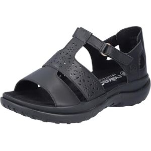 Rieker Damen Sandalen 64865-01 schwarz Gr. 39 Rieker Damen Sandalen 64865-01 schwarz Gr. 39