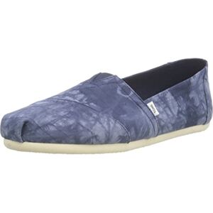 TOMS ALPARGATA Loafer Flat Espadrille Canvas Print Damen, Batik Marineblau, 36 EU TOMS ALPARGATA Loafer Flat Espadrille Canvas Print Damen, Batik Marineblau, 36 EU