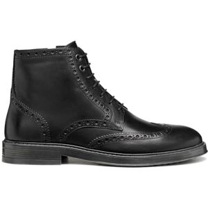 Geox MAN U HENREYS ANKLE BOOTS BLACK 46_EU Geox MAN U HENREYS ANKLE BOOTS BLACK 46_EU