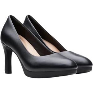 Clarks Damen Ambyr2 BraleyPump, Schwarzes Leder, 40 EU Clarks Damen Ambyr2 BraleyPump, Schwarzes Leder, 40 EU