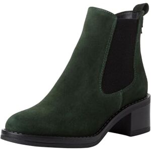 Tamaris Damen Chelsea Leder bequem; GREEN, EU 36 Tamaris Damen Chelsea Leder bequem; GREEN, EU 36