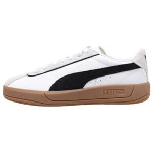 Puma Club KLASSIKA Damen-Sneaker, Weiß, Schwarz-Warmweiß, 7 UK Puma Club KLASSIKA Damen-Sneaker, Weiß, Schwarz-Warmweiß, 7 UK