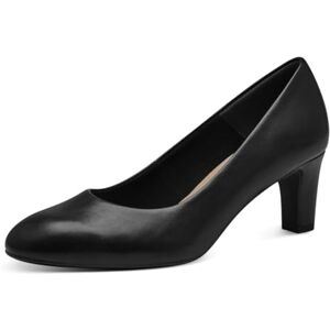 Tamaris Damen Pumps mit Blockabsatz, schwarz, 36 EU Tamaris Damen Pumps mit Blockabsatz, schwarz, 36 EU