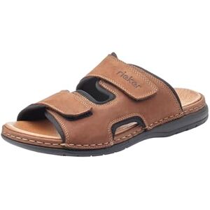 Rieker 25559, Herren Pantoletten, Braun (Marrone/schwarz), 42 EU (8 UK) Rieker 25559, Herren Pantoletten, Braun (Marrone/schwarz), 42 EU (8 UK)
