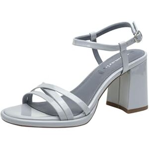 Tamaris Damen Sandalette mit Blockabsatz, blau, 37 EU Tamaris Damen Sandalette mit Blockabsatz, blau, 37 EU