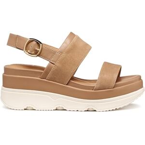 Geox Damen D Gardenia A Wedge Sandal, BEIGE, 38 EU Geox Damen D Gardenia A Wedge Sandal, BEIGE, 38 EU