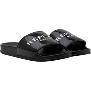 Replay Damen Badeschuhe Slipper, Black 003 (Schwarz), 37 Replay Damen Badeschuhe Slipper, Black 003 (Schwarz), 37