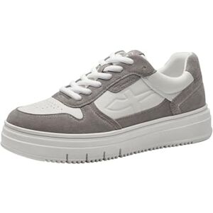 Tamaris Damen Sneaker Wechselfußbett; White/Grey, EU 41 Tamaris Damen Sneaker Wechselfußbett; White/Grey, EU 41