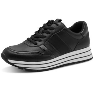 Tamaris Damen Sneaker flach schwarz 41 Tamaris Damen Sneaker flach schwarz 41