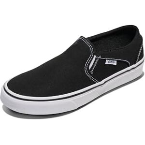 Vans Damen Asher Sneaker, Canvas Black White, 37 EU Vans Damen Asher Sneaker, Canvas Black White, 37 EU