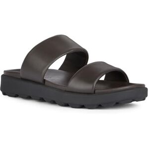 Geox Herren U Spherica Ec6 Slide Sandal, Dunkelbraun, 45 EU Geox Herren U Spherica Ec6 Slide Sandal, Dunkelbraun, 45 EU