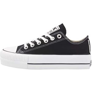 British Knights Damen Kaya Low Sneaker, Black, 40 EU British Knights Damen Kaya Low Sneaker, Black, 40 EU