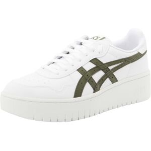 ASICS Damen Japan S PF Sneaker, White Olive Canvas, 37.5 EU ASICS Damen Japan S PF Sneaker, White Olive Canvas, 37.5 EU