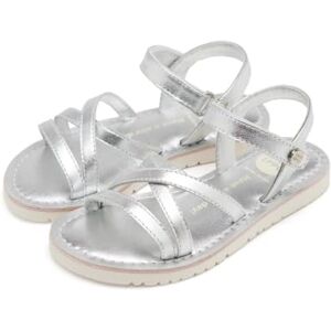 GIOSEPPO Tolland Flache Sandale, Silber, 35 EU GIOSEPPO Tolland Flache Sandale, Silber, 35 EU