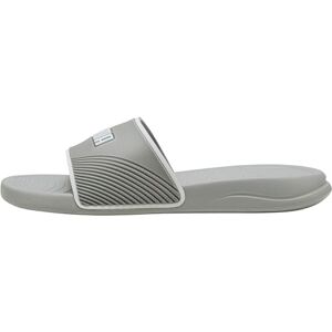 Puma Popcat 20 GO Slide Unisex-Sandale, Grau, Echo-Weiß, 10 UK Puma Popcat 20 GO Slide Unisex-Sandale, Grau, Echo-Weiß, 10 UK
