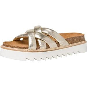 Tamaris Damen 1-1-27402-20 Hausschuh, Light Gold, 38 EU Tamaris Damen 1-1-27402-20 Hausschuh, Light Gold, 38 EU