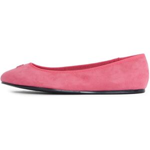 Tommy Hilfiger Damen Ballerinas Hardware aus Wildleder, Rosa (Hibiscus Pink), 36 Tommy Hilfiger Damen Ballerinas Hardware aus Wildleder, Rosa (Hibiscus Pink), 36