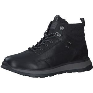 s.Oliver Herren Stiefel zum Schnüren mit Reißverschluss Gefüttert, Schwarz (Black), 45 EU s.Oliver Herren Stiefel zum Schnüren mit Reißverschluss Gefüttert, Schwarz (Black), 45 EU