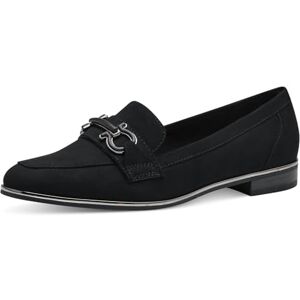 MARCO TOZZI Damen Slipper Elegant Vegan, Schwarz (Schwarz), 39 EU MARCO TOZZI Damen Slipper Elegant Vegan, Schwarz (Schwarz), 39 EU