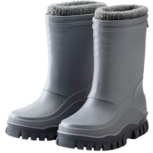 Sterntaler Gummistiefel uni gefüttert Unisex Kinder Regenstiefel mit herausnehmbarem Innenschuh warme, wasserdichte Kinderstiefel Matsch- und Regenschuhe, mittelgrau, 23 Sterntaler Gummistiefel uni gefüttert Unisex Kinder Regenstiefel mit herausnehmbarem Innenschuh warme, wasserdichte Kinderstiefel Matsch- und Regenschuhe, mittelgrau, 23