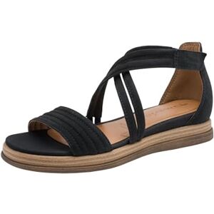 Tamaris Damen Sandalette mit Keilabsatz, blau, 39 EU Tamaris Damen Sandalette mit Keilabsatz, blau, 39 EU