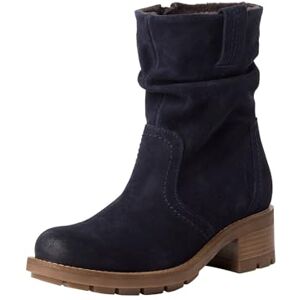 Tamaris Damen Absatzstiefelette Leder Blockabsatz Wechselfußbett; NAVY, EU 38 Tamaris Damen Absatzstiefelette Leder Blockabsatz Wechselfußbett; NAVY, EU 38