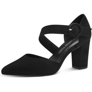 MARCO TOZZI Damen Pumps Spitz mit Schließe, Schwarz (Black), 40 EU MARCO TOZZI Damen Pumps Spitz mit Schließe, Schwarz (Black), 40 EU