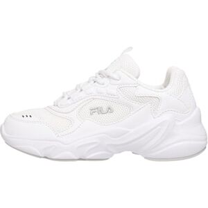 FILA Kinder Unisex Sneaker COLLENE mit Chunky-Sohle, Weiß (White), 28 FILA Kinder Unisex Sneaker COLLENE mit Chunky-Sohle, Weiß (White), 28