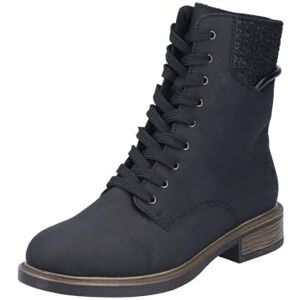 Rieker Damen Schnürstiefel 71460-00 schwarz Gr. 40 Rieker Damen Schnürstiefel 71460-00 schwarz Gr. 40