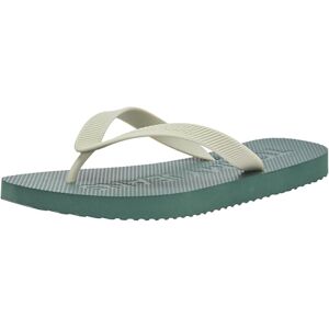 Tommy Jeans Herren Flip Flops Badeschuhe, Grün (Tahoe Forest), 40 Tommy Jeans Herren Flip Flops Badeschuhe, Grün (Tahoe Forest), 40