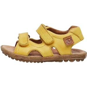 Naturino SKY-Halb offene Sandale aus Leder gelb 35 Naturino SKY-Halb offene Sandale aus Leder gelb 35