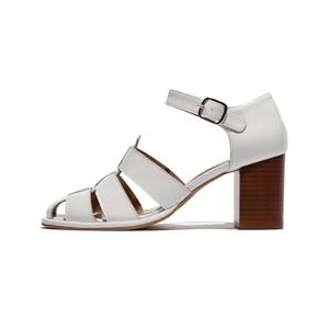 FLY London Damen MARG261FLY Sandal, White, 39 EU FLY London Damen MARG261FLY Sandal, White, 39 EU
