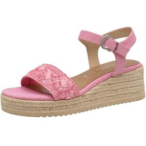 Tamaris Sandalette Damen Keilabsatz rosa,EU 39 Tamaris Sandalette Damen Keilabsatz rosa,EU 39