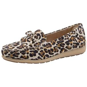 Tamaris Comfort Damen Moccassin 8-84600-44 BEIGE Leo (beige, 40 EU) Tamaris Comfort Damen Moccassin 8-84600-44 BEIGE Leo (beige, 40 EU)