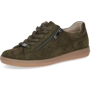 CAPRICE Damen Sneaker flach aus Leder zum Schnüren, Grün (Khaki Suede), 39 EU CAPRICE Damen Sneaker flach aus Leder zum Schnüren, Grün (Khaki Suede), 39 EU