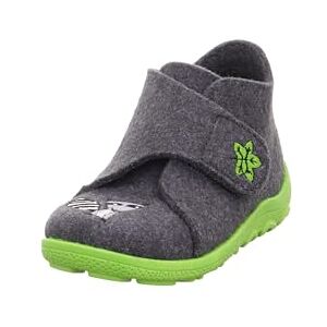 Superfit Baby Jungen HAPPY Hausschuhe, GRAU/GRÜN 2000 Superfit Baby Jungen HAPPY Hausschuhe, GRAU/GRÜN 2000