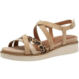 Tamaris Sandalette Damen Bequem beige,EU 39 Tamaris Sandalette Damen Bequem beige,EU 39