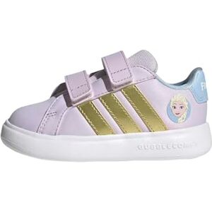 Adidas Unisex Baby Disney Frozen Grand Court 3.0 Shoes Infants, Ice Lavender/Gold met./Glow Blue, 23 EU Adidas Unisex Baby Disney Frozen Grand Court 3.0 Shoes Infants, Ice Lavender/Gold met./Glow Blue, 23 EU