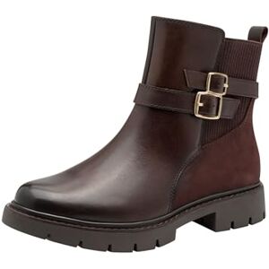 Tamaris Comfort Damen Stiefeletten mit Schnallen Elegant, Braun (Mocca), 42 EU Tamaris Comfort Damen Stiefeletten mit Schnallen Elegant, Braun (Mocca), 42 EU