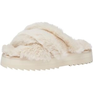 Tommy Hilfiger Damen Hausschuhe Plüsch, Elfenbein (Ancient White), 37/38 Tommy Hilfiger Damen Hausschuhe Plüsch, Elfenbein (Ancient White), 37/38