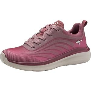 Tamaris Comfort Damen Sneaker flach Sportlich Vegan, Rot (Bordeaux), 40 EU Tamaris Comfort Damen Sneaker flach Sportlich Vegan, Rot (Bordeaux), 40 EU
