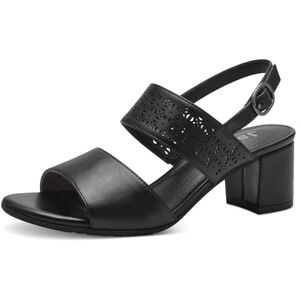 Jana Damen Sandalen mit Absatz Festlich Vegan, Schwarz (Black), 37 EU Jana Damen Sandalen mit Absatz Festlich Vegan, Schwarz (Black), 37 EU