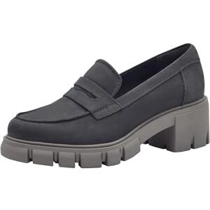 Tamaris Damen Slipper Leder bequem; Dark Grey, EU 39 Tamaris Damen Slipper Leder bequem; Dark Grey, EU 39