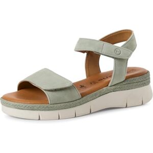 Tamaris Sandalette Damen Bequem grün,EU 39 Tamaris Sandalette Damen Bequem grün,EU 39
