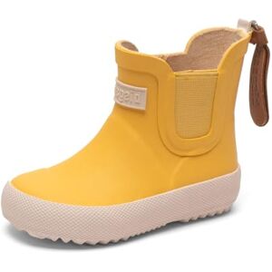 Bisgaard Unisex Kinder Baby Rubber Gummistiefel, Lemon, 26 EU Bisgaard Unisex Kinder Baby Rubber Gummistiefel, Lemon, 26 EU