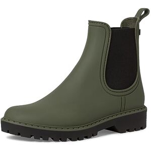Tamaris Damen Rubberboots Vegan Blockabsatz; OLIVE/grün; 37 EU Tamaris Damen Rubberboots Vegan Blockabsatz; OLIVE/grün; 37 EU