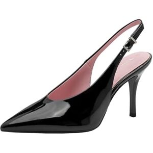 Tamaris Damen Sling Pump mit Stilettoabsatz, schwarz, 39 EU Tamaris Damen Sling Pump mit Stilettoabsatz, schwarz, 39 EU