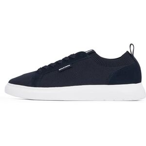 Tommy Hilfiger Herren Vulcanized Sneaker Light Knit Seasonal Elegant, Blau (Desert Sky), 41 Tommy Hilfiger Herren Vulcanized Sneaker Light Knit Seasonal Elegant, Blau (Desert Sky), 41